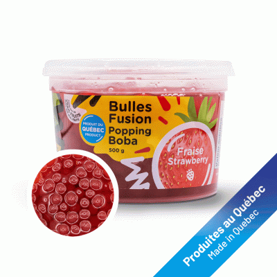 Bulles Fusion Fraise 500g - Bubblemaniac