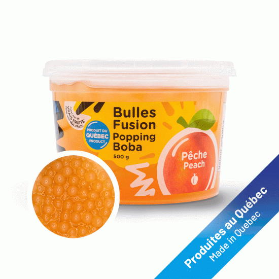Bulles Fusion Pêche 500g - Bubblemaniac