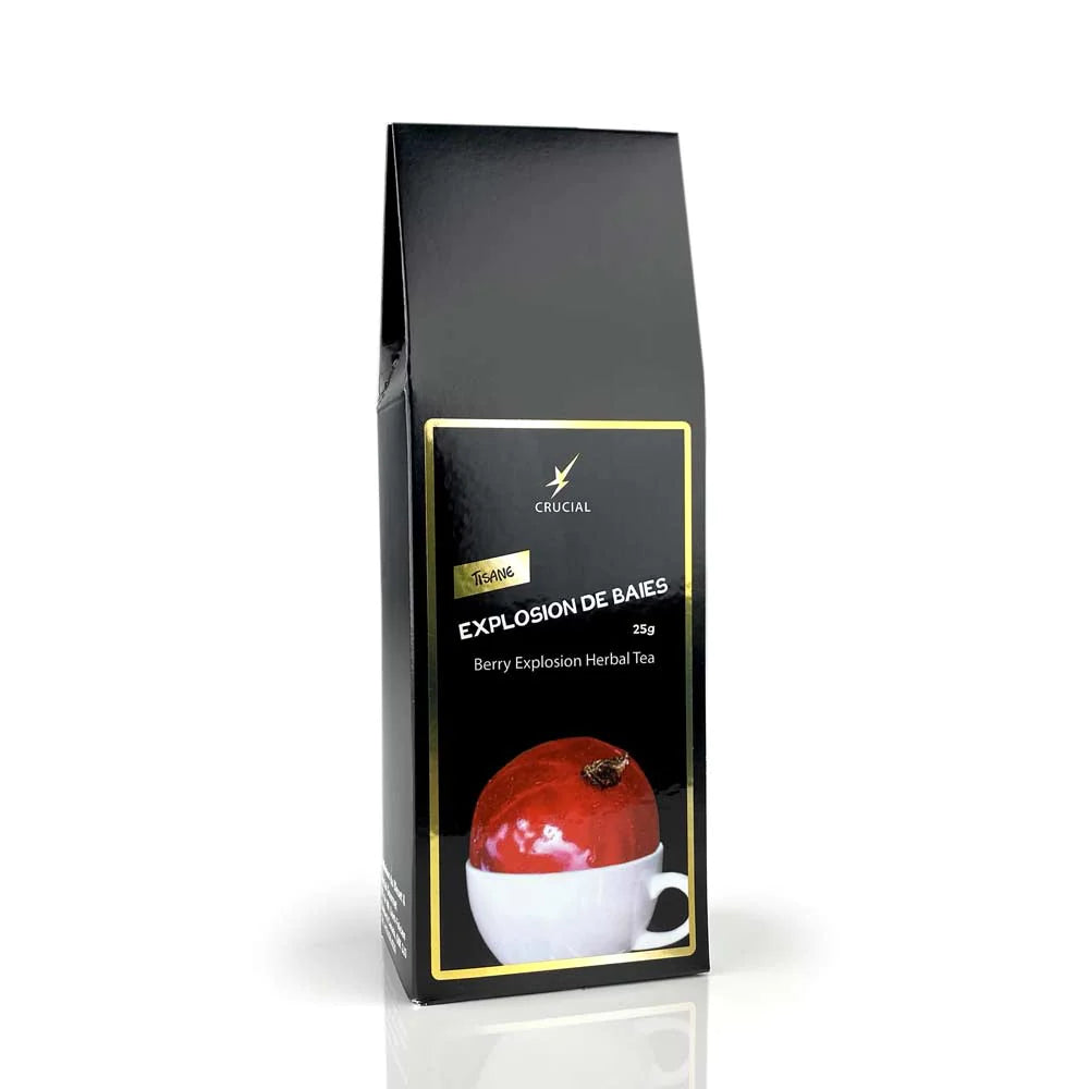 Tisane explosion de baies 25g - La maison du bleuet