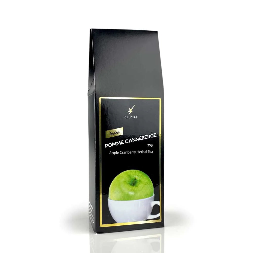 Tisane Pomme canneberge 25 gr - La maison du bleuet