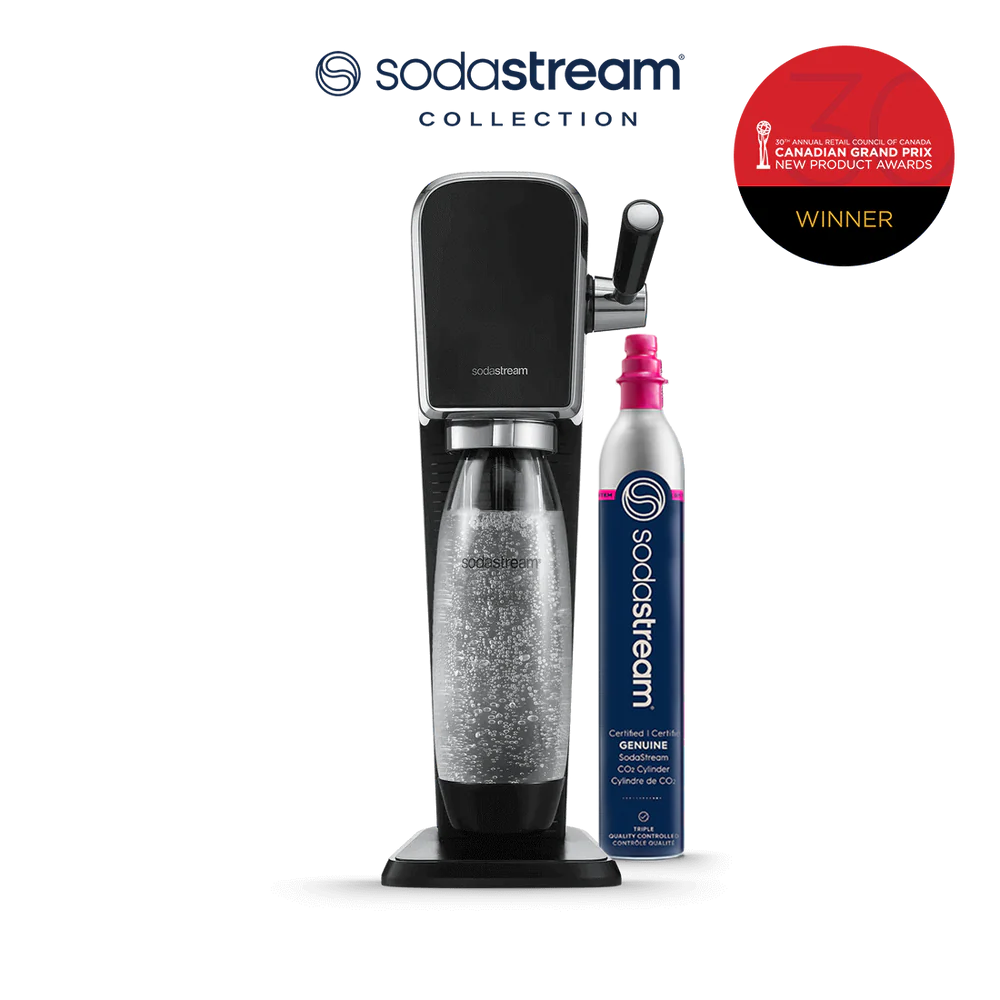 SodaStream Art Noir 60L Sparkling Water Maker