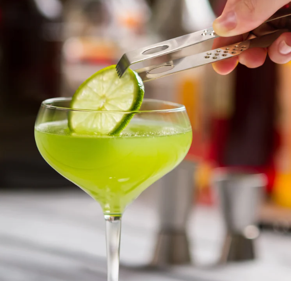 Ensemble de 2 pinces pour cocktails en inox - Final Touch