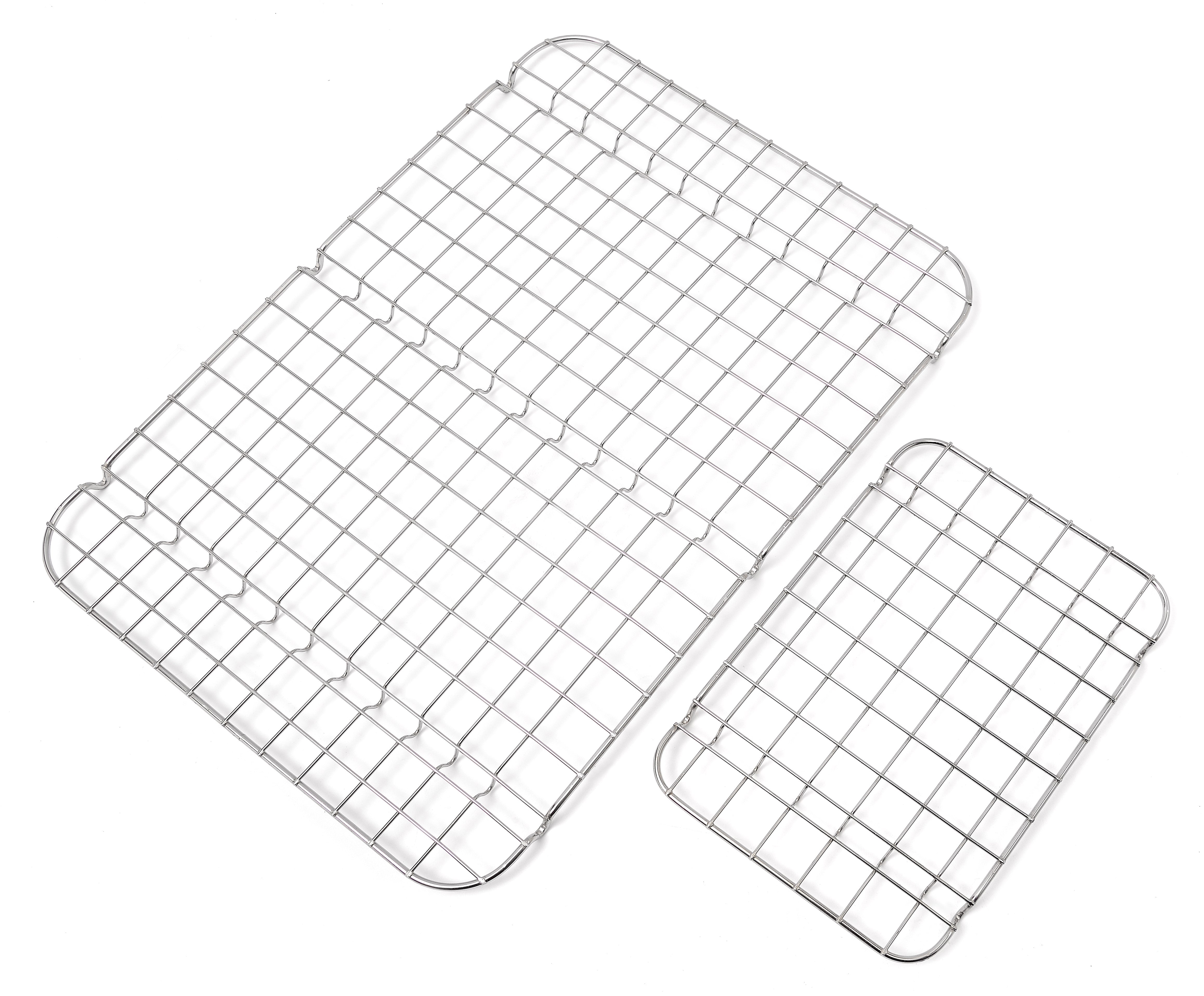 Grille pour plat au four 33x22 cm en inox