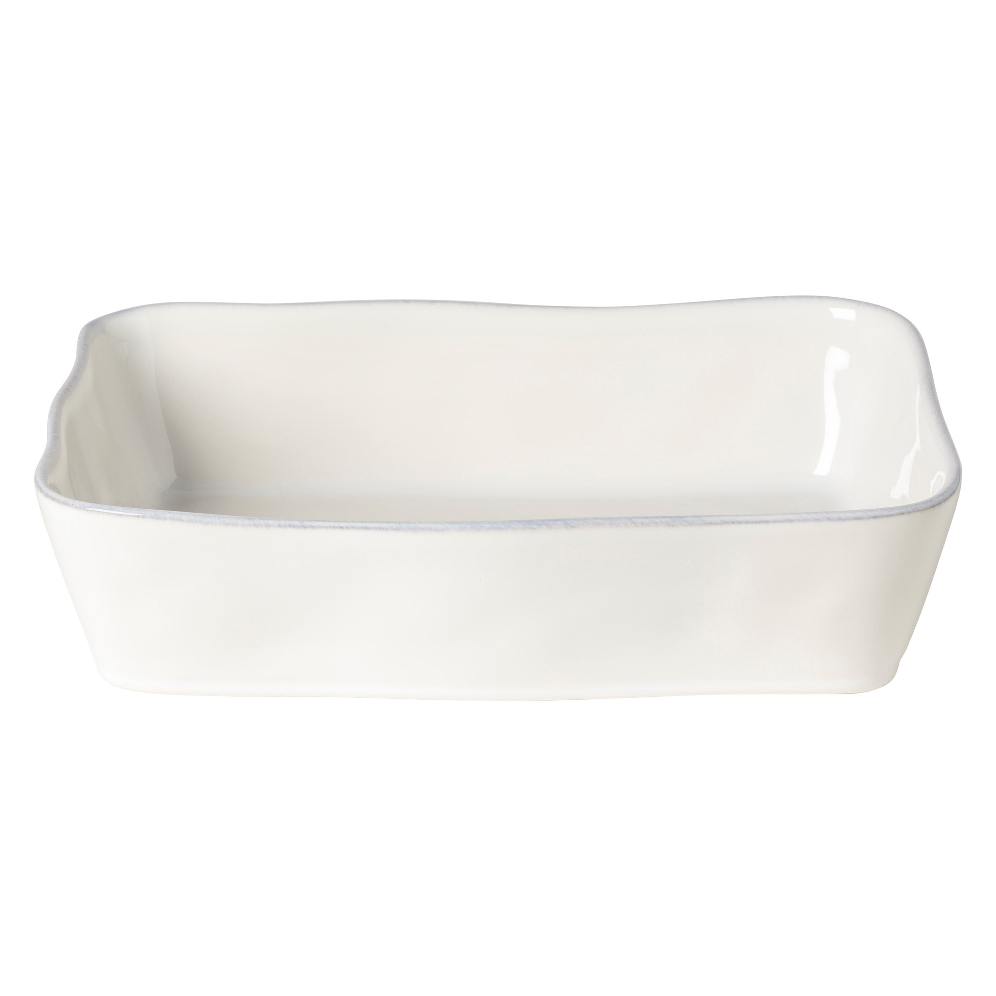 Plat de cuisson rectangulaire Livia Blanc