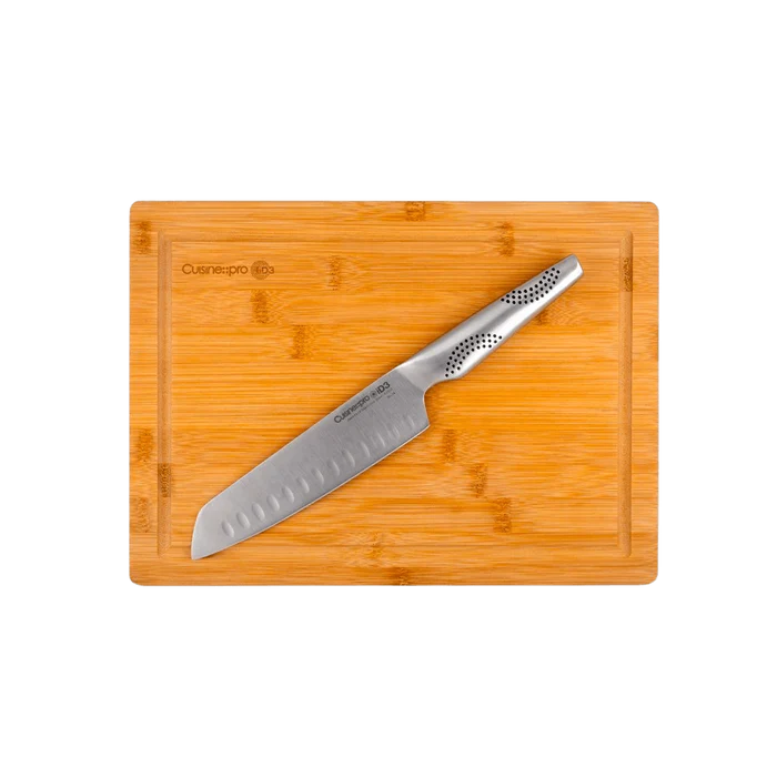 Couteau Santoku 7" iD3® avec planche à découper - Cuisine::pro®