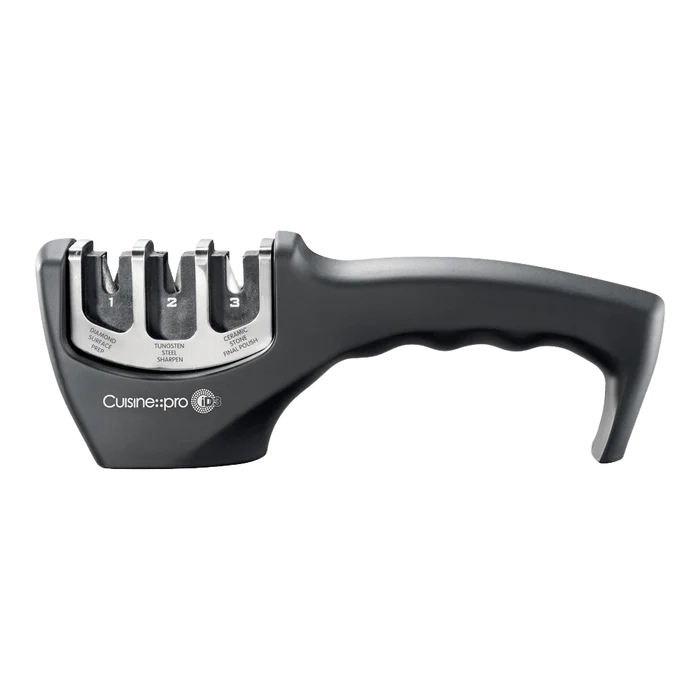 Aiguiseur de couteaux en 3 étapes iD3® - Cuisine::pro®