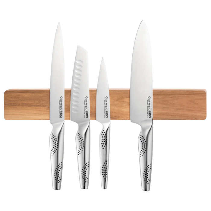 Porte-couteaux magnétique en bois d'acacia iD3® 15.5" - Cuisine::pro®