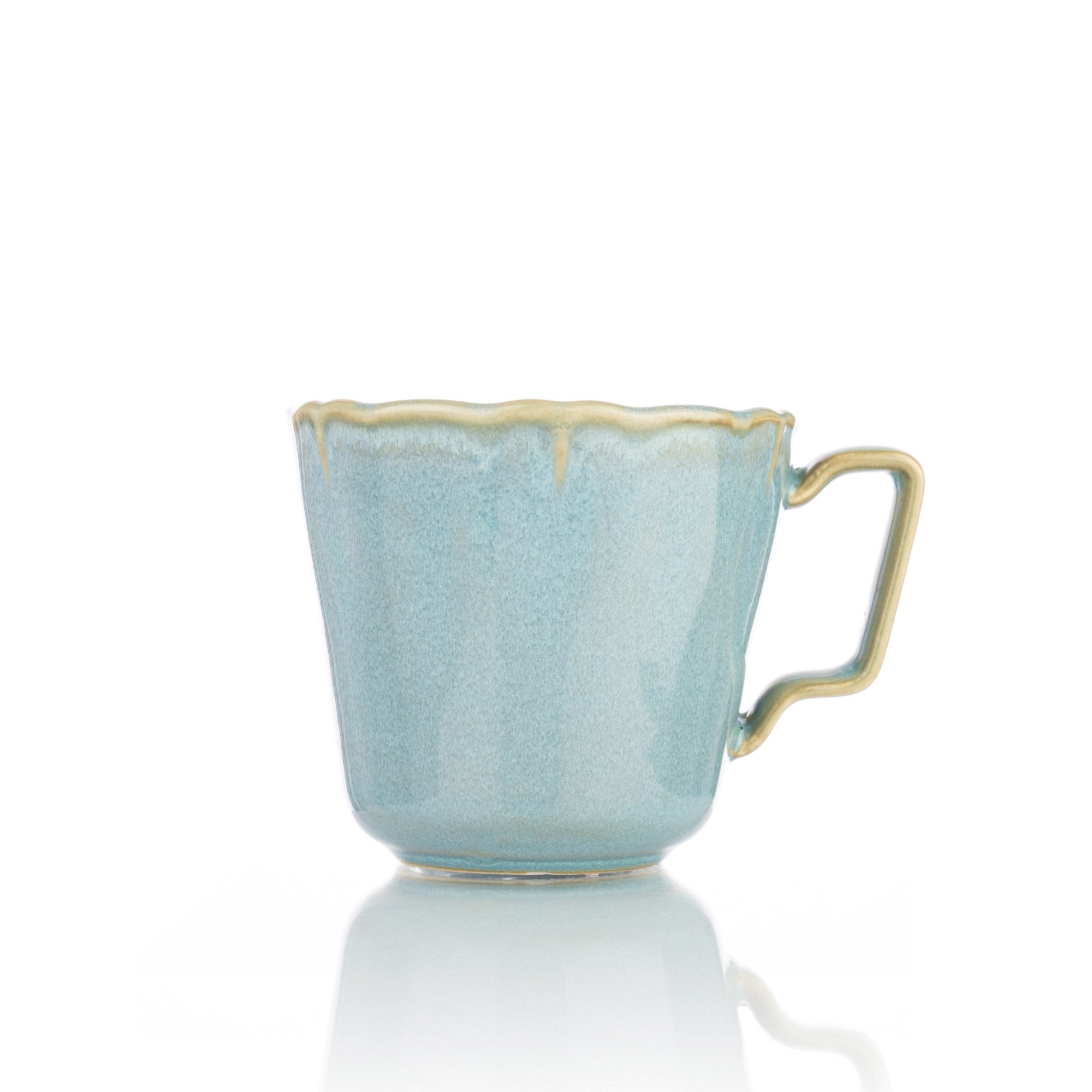 Tasse à glaçure réactive Bleu ciel 350ml