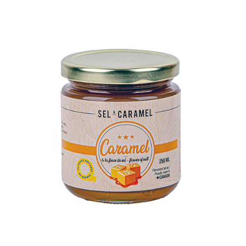 Tartinade caramel à la fleur de sel 250ml