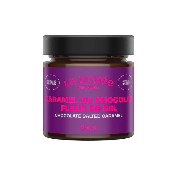 Caramel au chocolat fleur de sel 290g - La lichée
