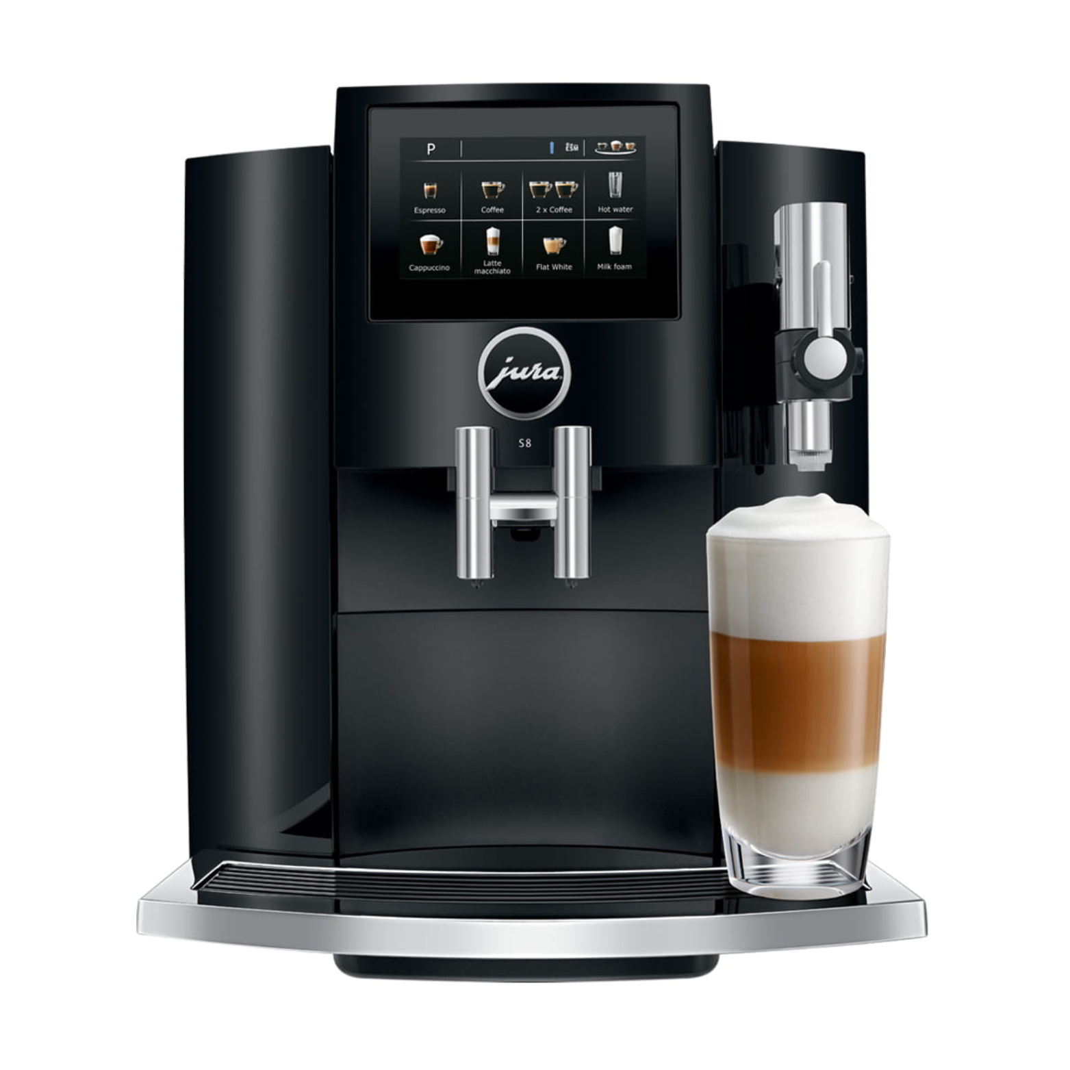 Machine à café automatique S8 Piano Black - Jura