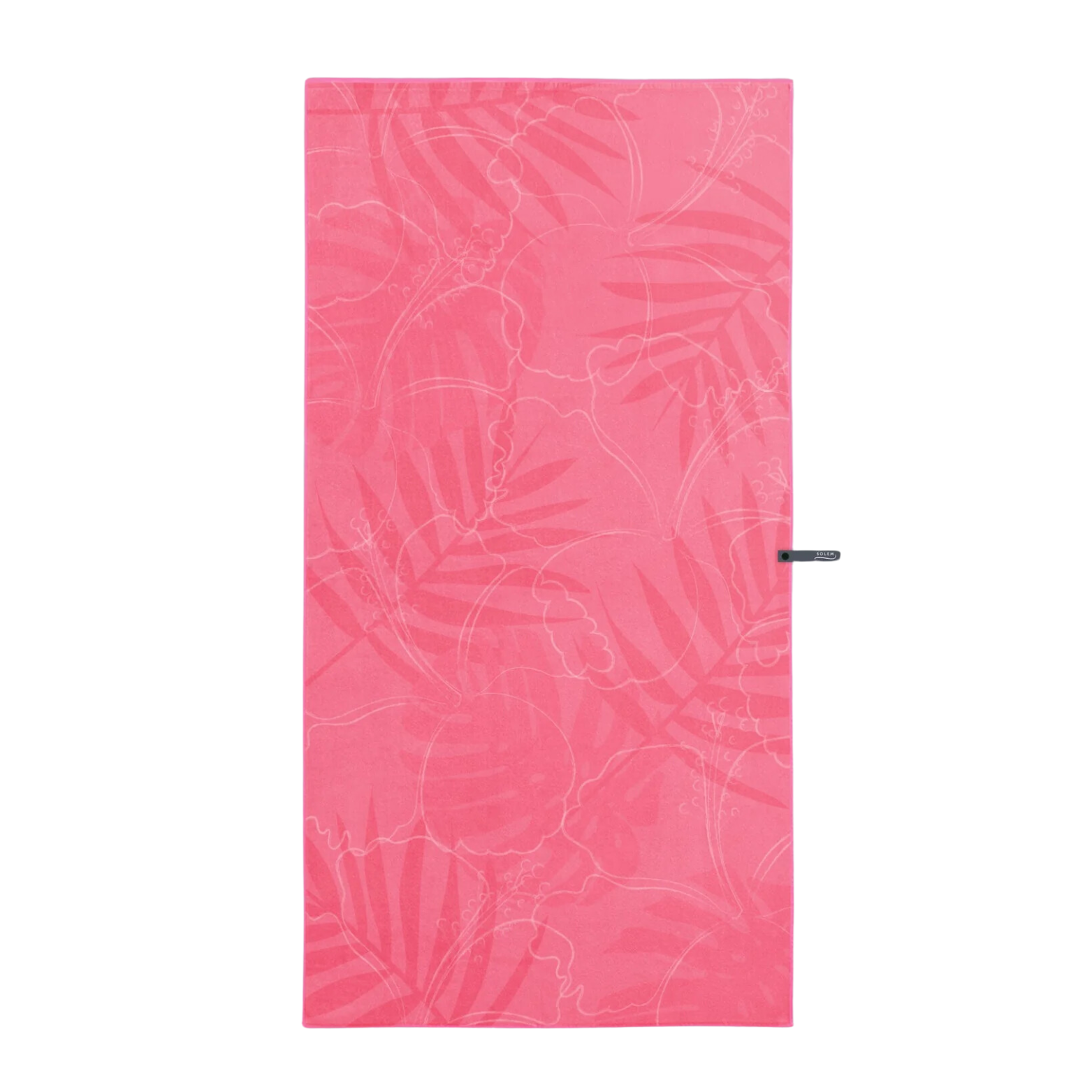 Serviette de plage en microfibre Fleurs des iles - Solem