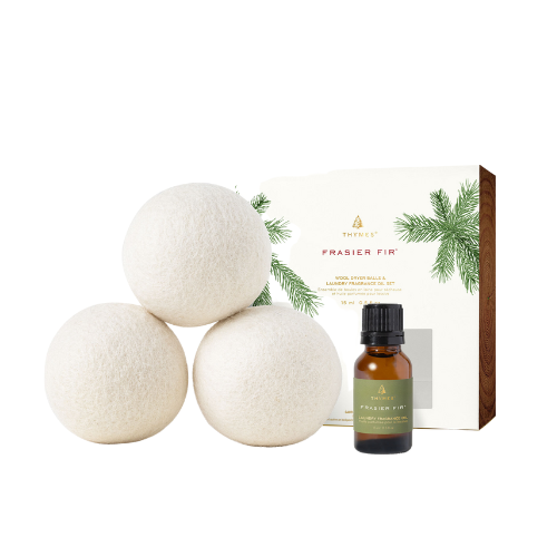 Ensemble de balles de séchage et d'huile Frasier Fir - Thymes