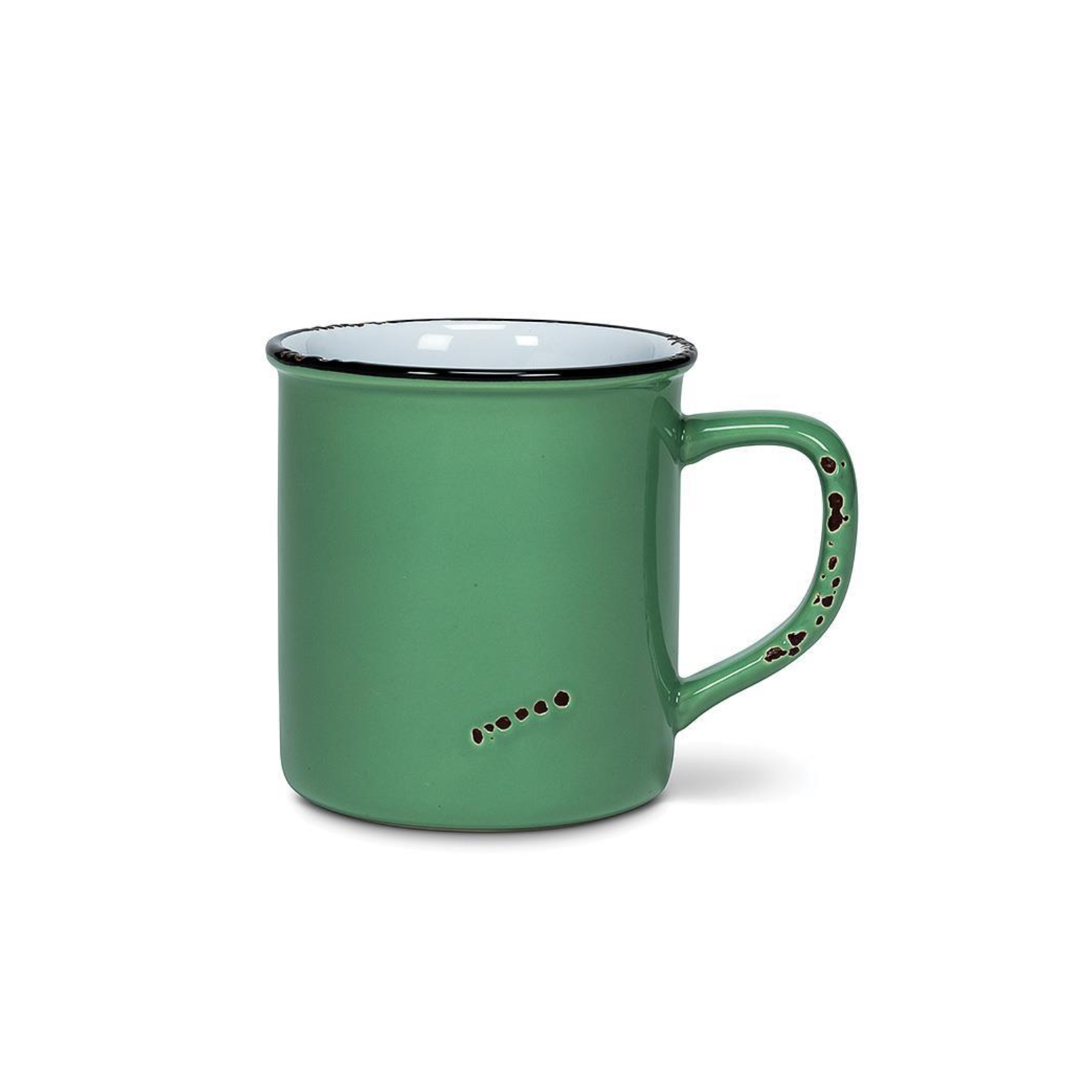 Tasse en grès Vert forêt 14oz