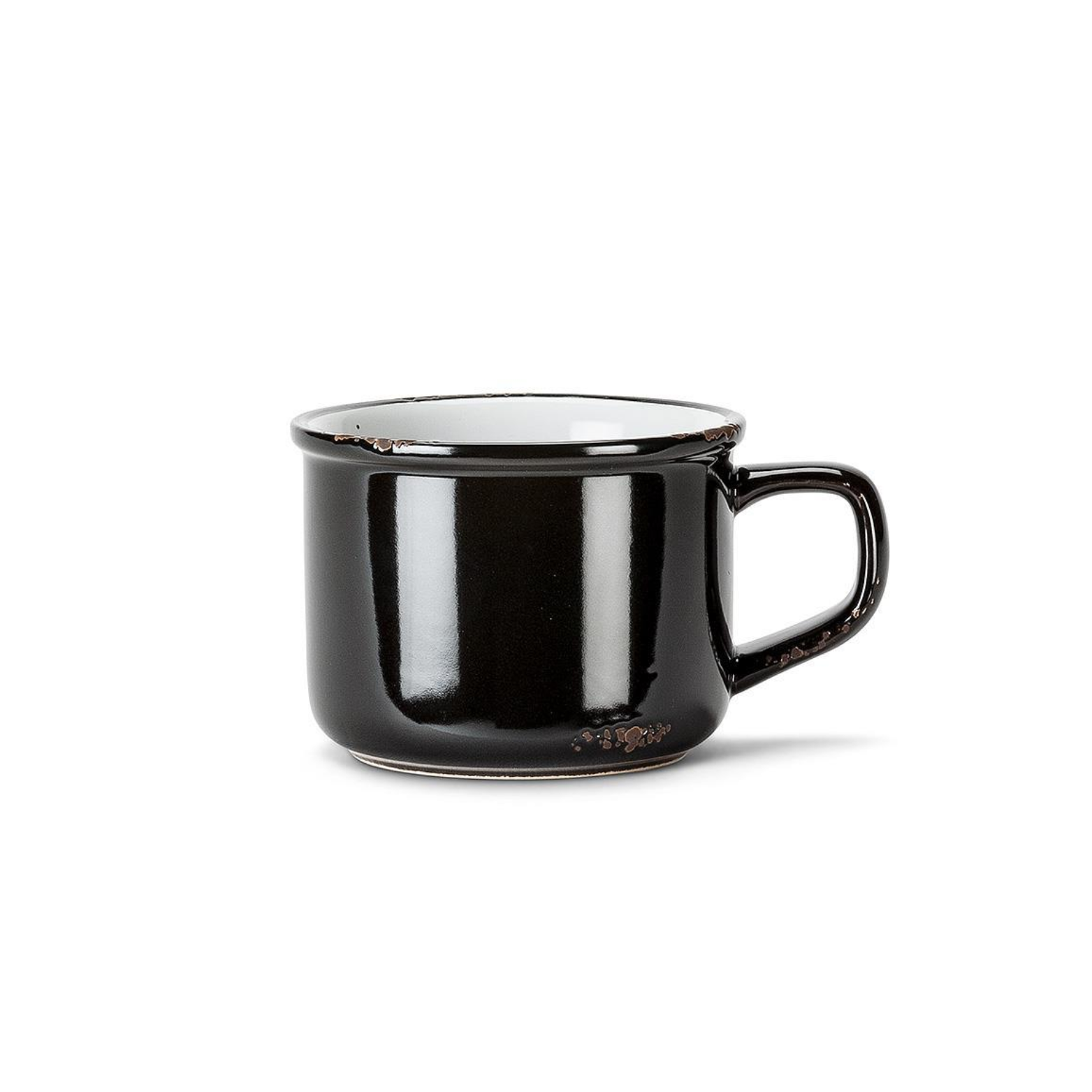 Tasse à cappuccino Noir 8 oz