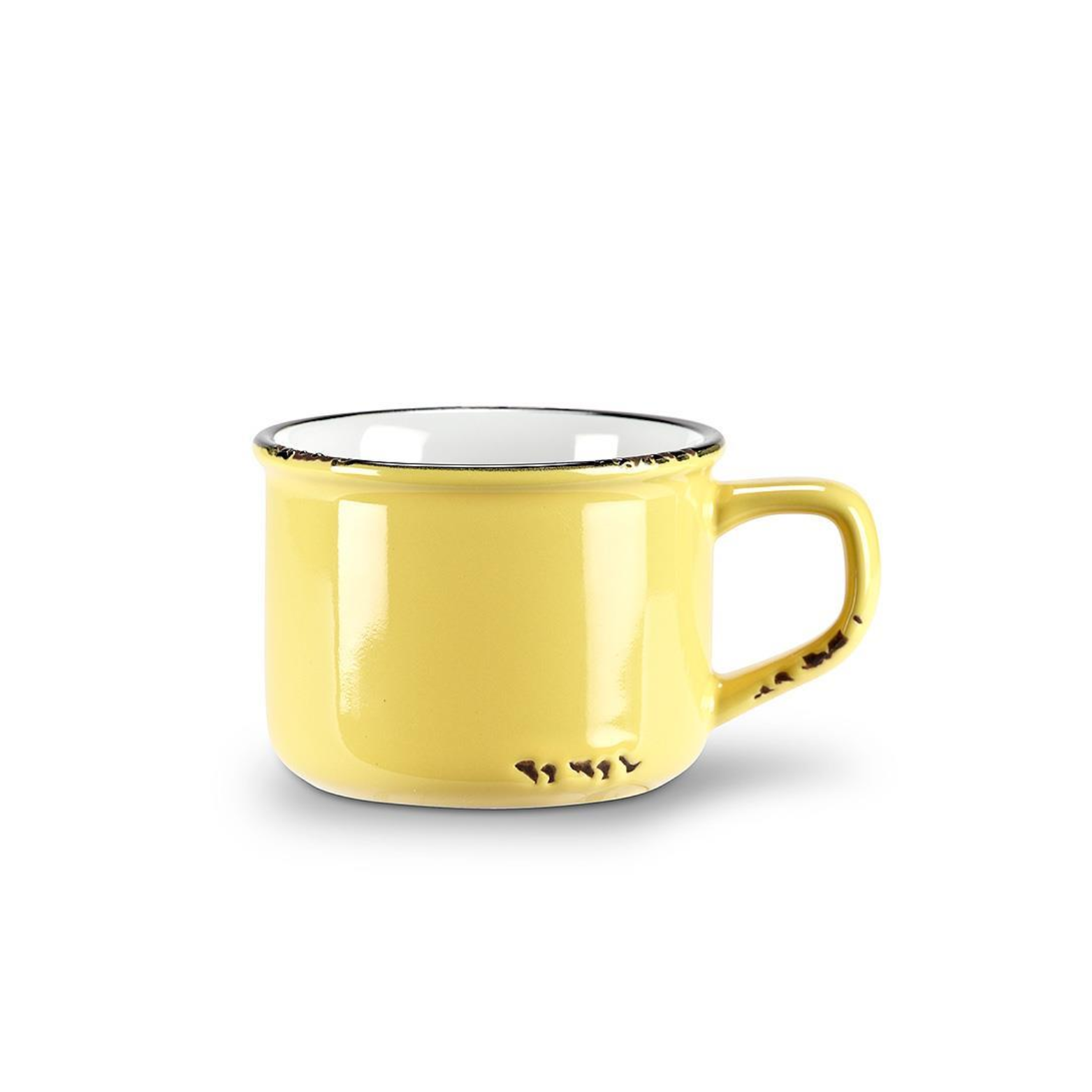 Tasse à cappuccino Jaune 8oz