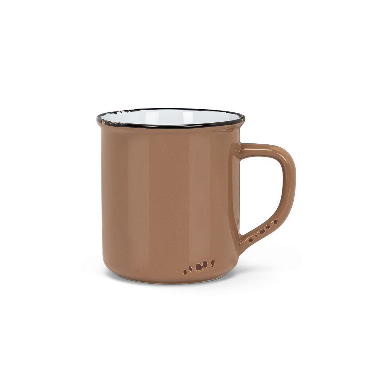 Tasse en grès Taupe 14oz