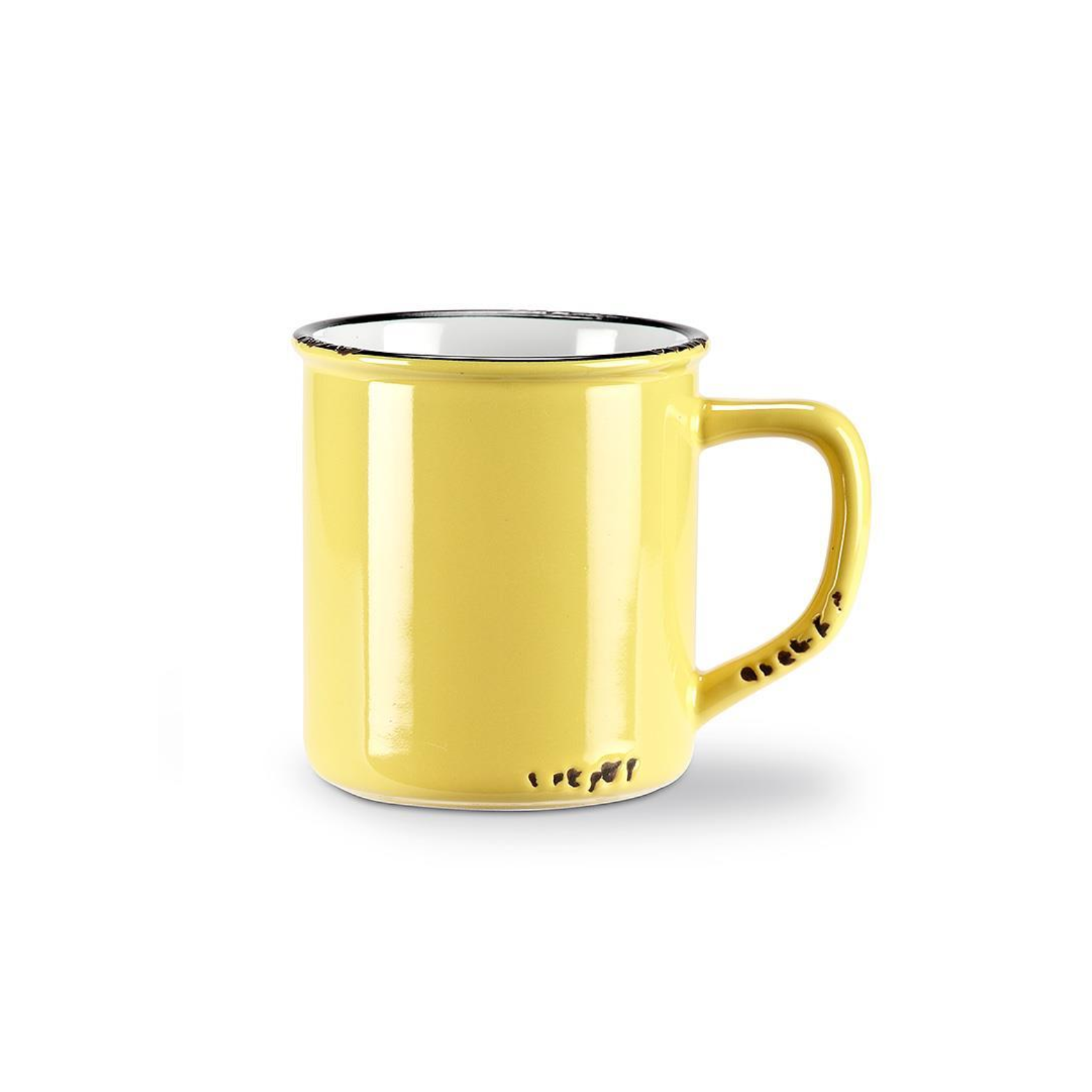 Tasse en grès Jaune 14oz