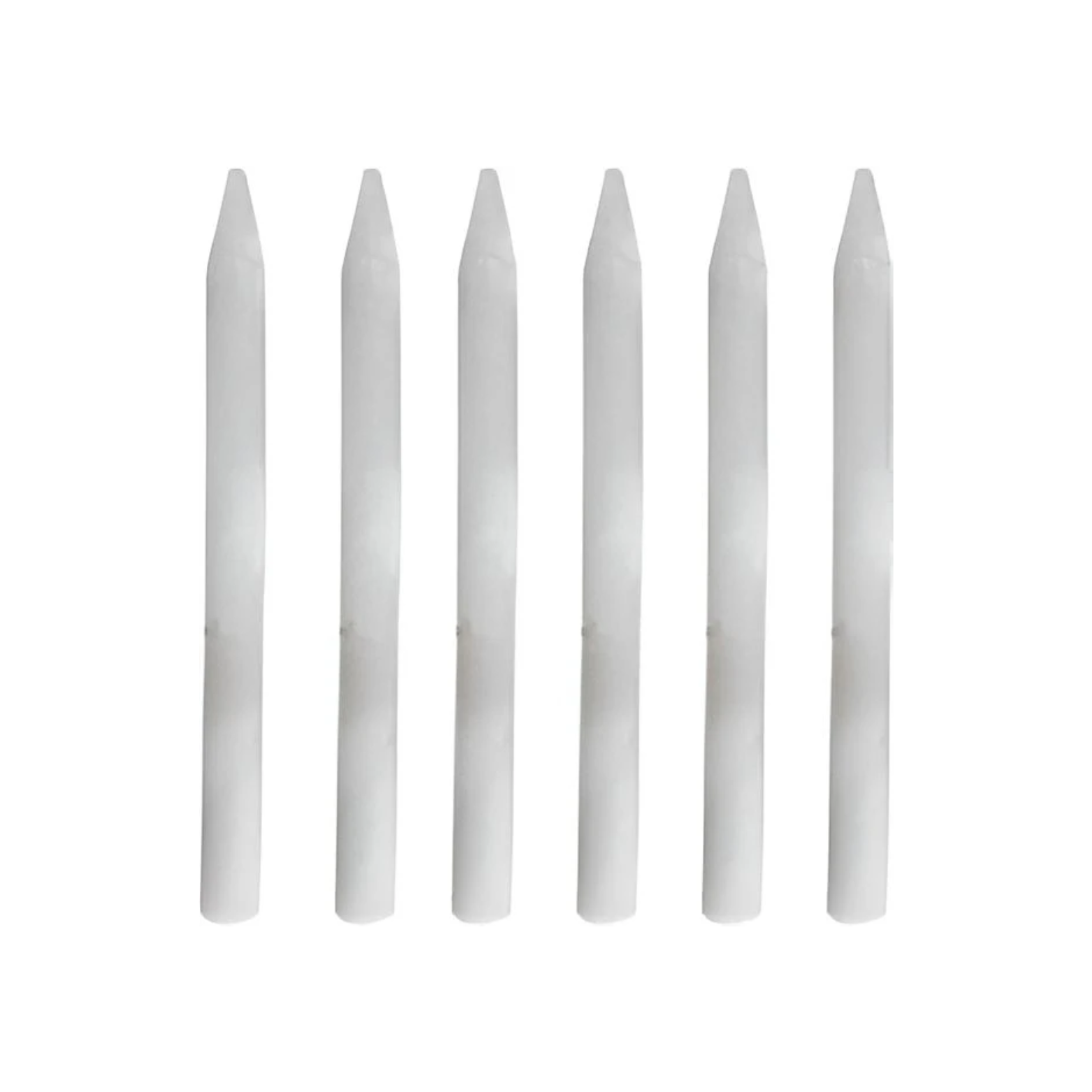 Ensemble de 6 craies en stéatite pour marqueurs de fromage