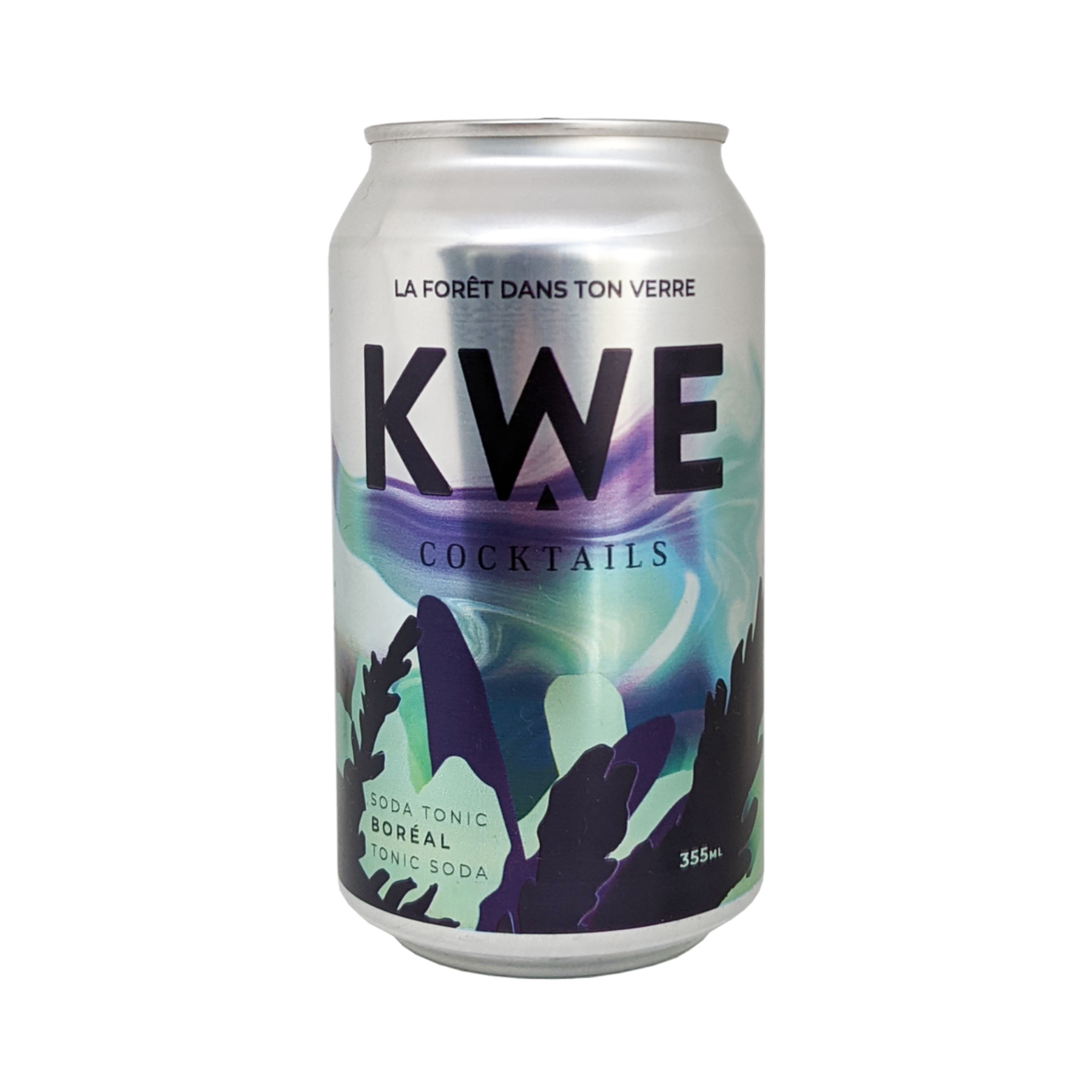 Soda tonique Boréal 355ml - Kwe cocktails