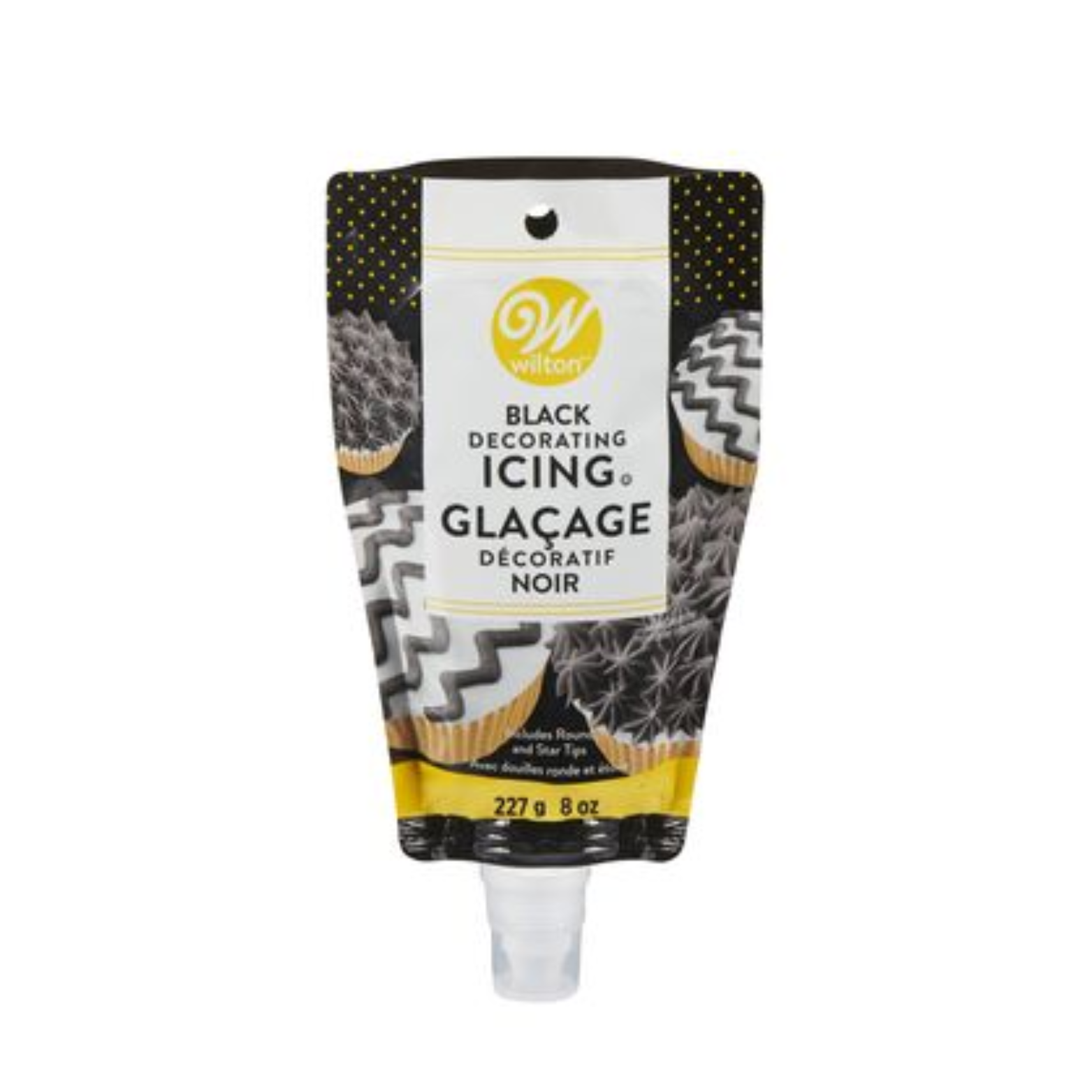 Glaçage décoratif Noir 227g