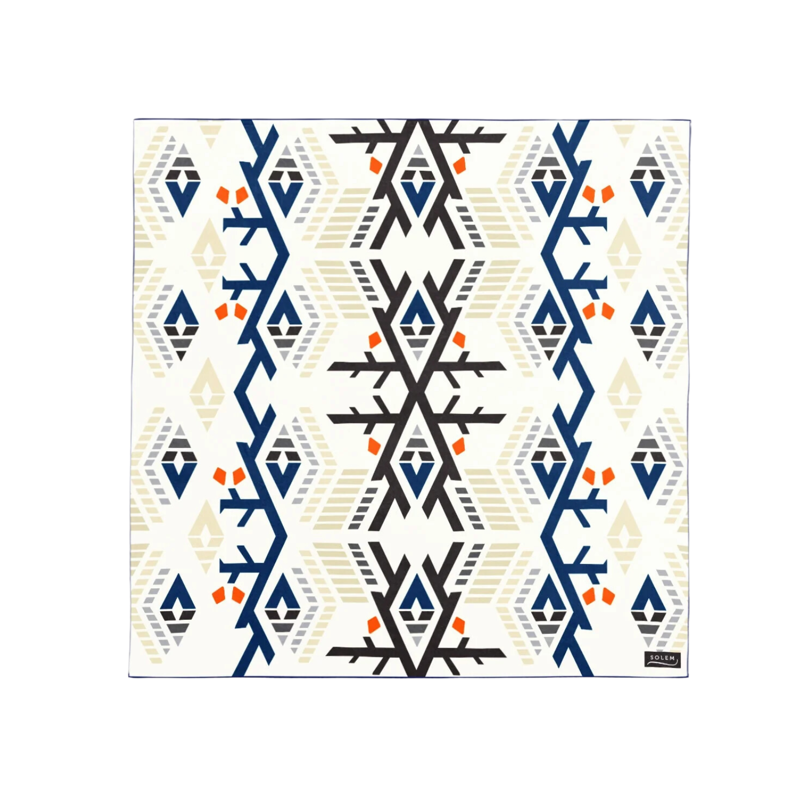 Drap de plage en microfibre Céleste - Solem