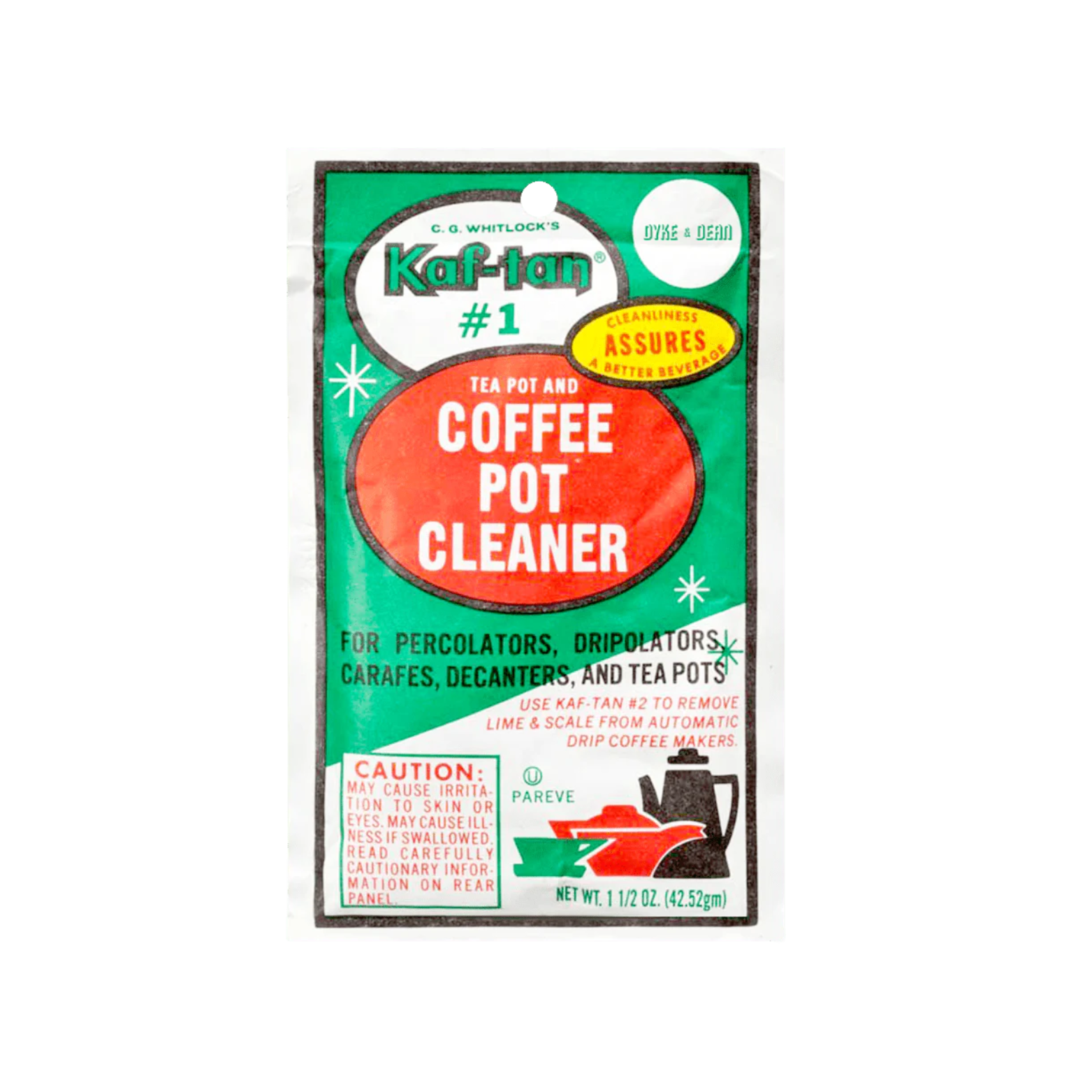 Sachet de détartrant pour machine à café Kaf-Tan