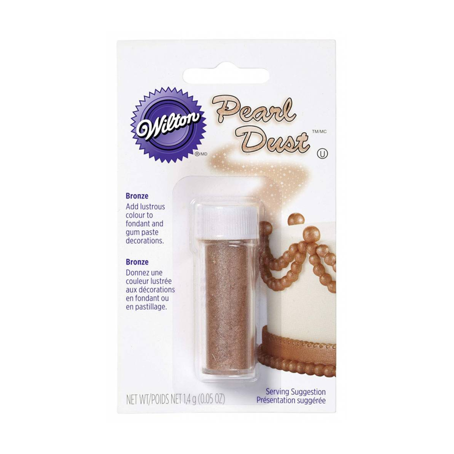 Poudre alimentaire décorative Bronze 1,4 g
