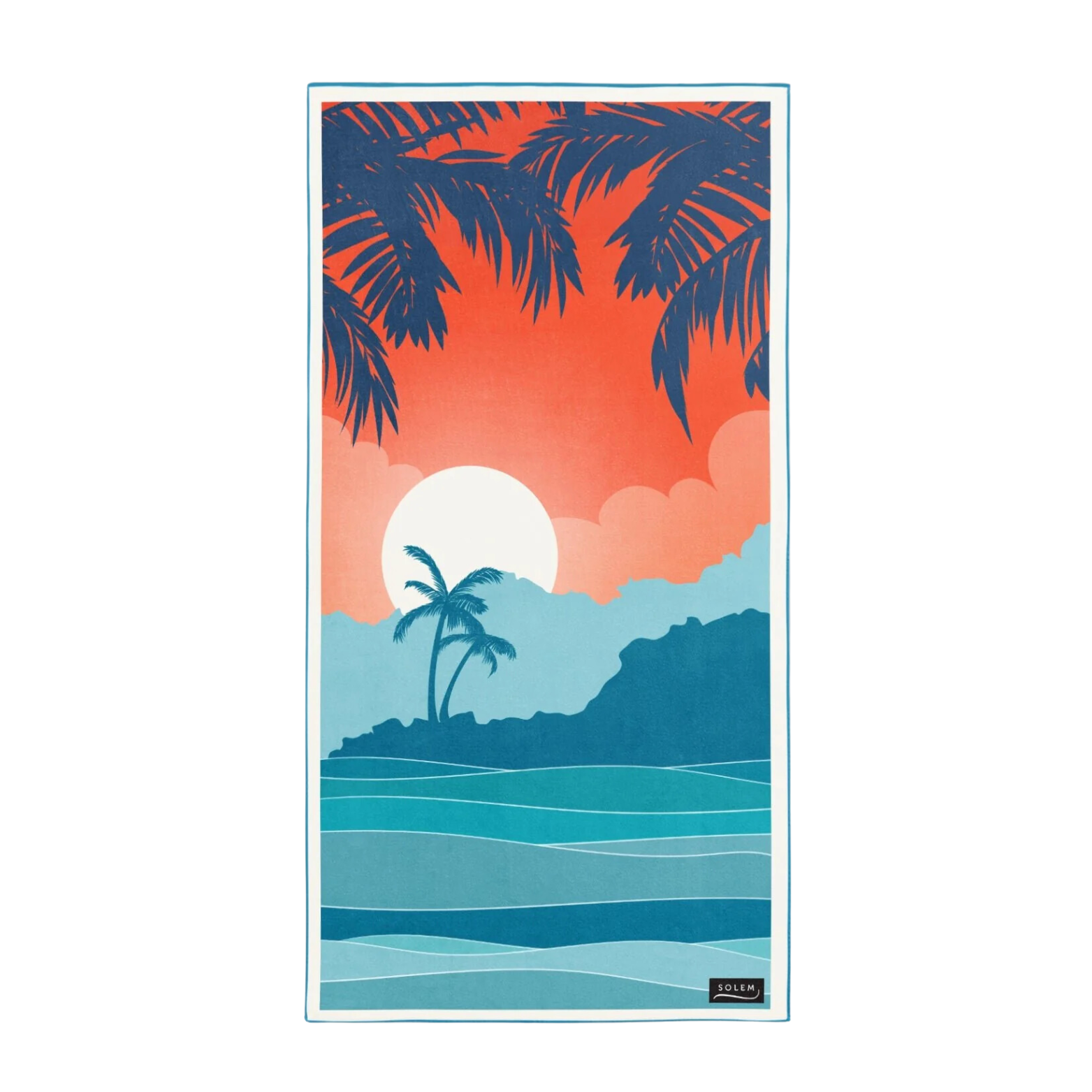 Serviette en microfibre Azur - Solem