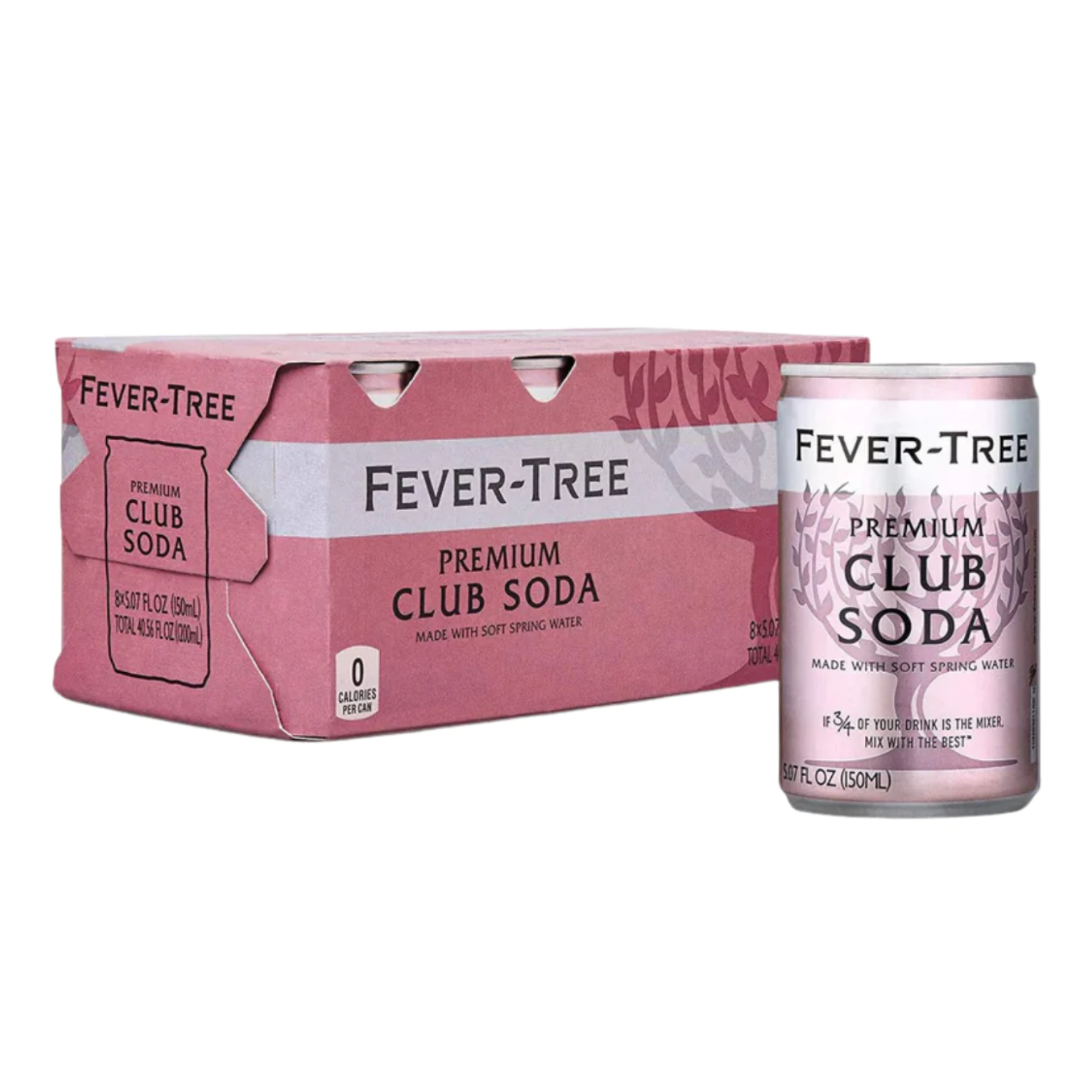 Club Soda Tonic Water 8-Pack - Fever-Tree