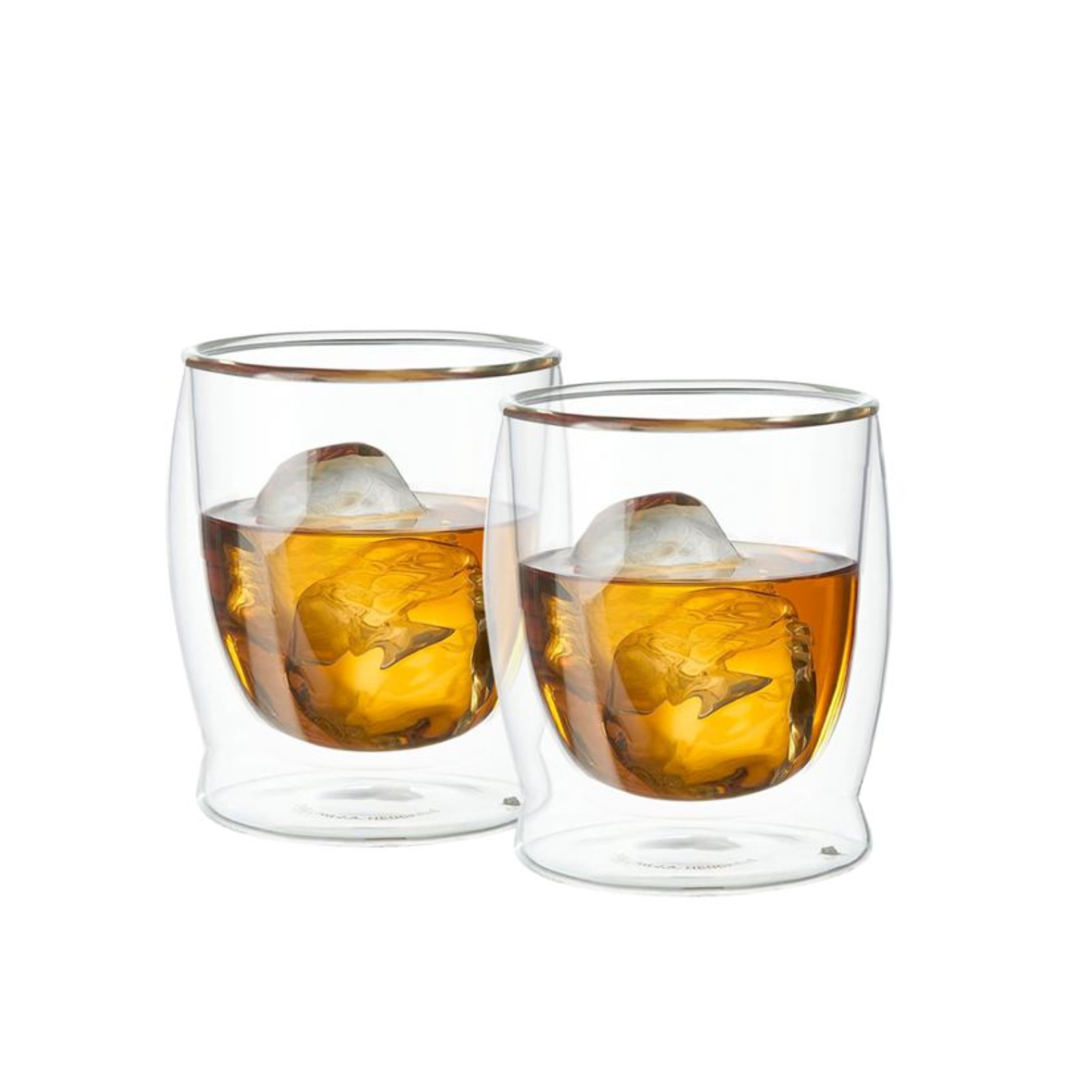 Ensemble de 2 verres à whisky à double paroi 300ml