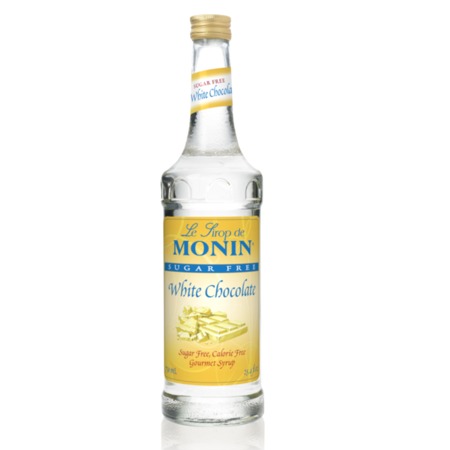 Sugar-Free White Chocolate Syrup 750ml - Monin
