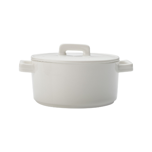 Cocotte ronde Blanc 1.3L