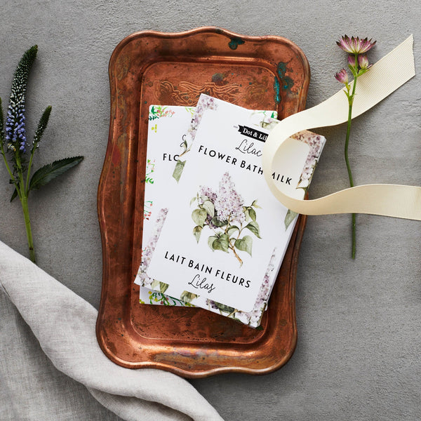 Sachet de lait de bain Fleur de lilas - Dot & Lil