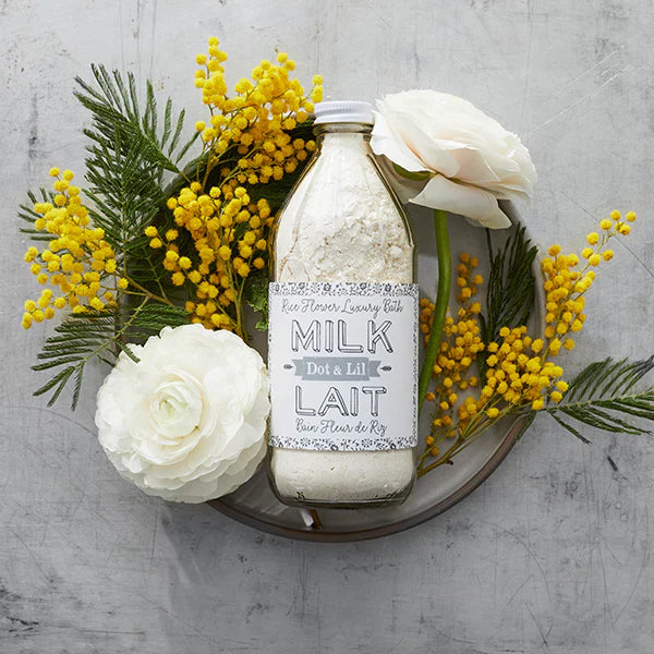 Lait moussant Fleur de riz - Dot & Lil