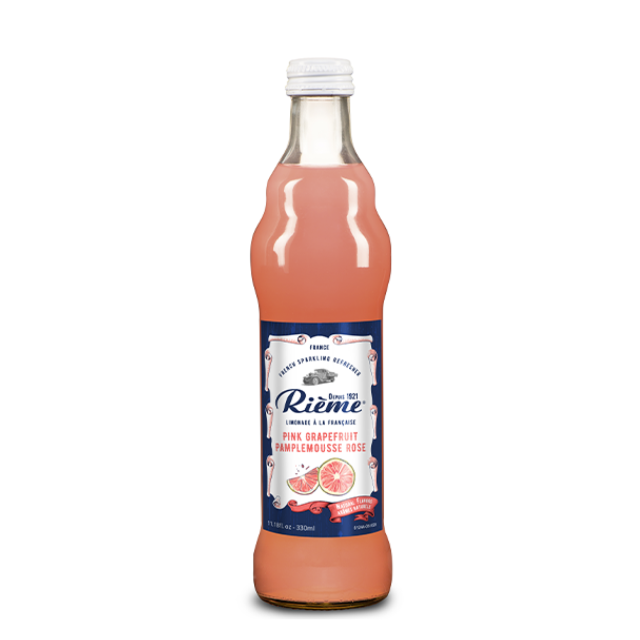 Limonade pétillante au Pamplemousse Rose 330ml - Rième