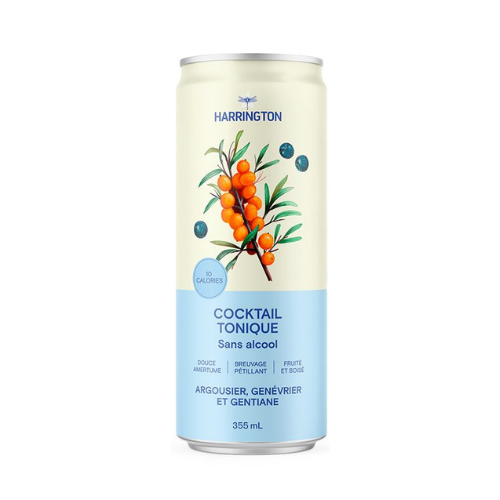 Cocktail tonique sans alcool Argousier, Genévrier et Gentiane 355ml