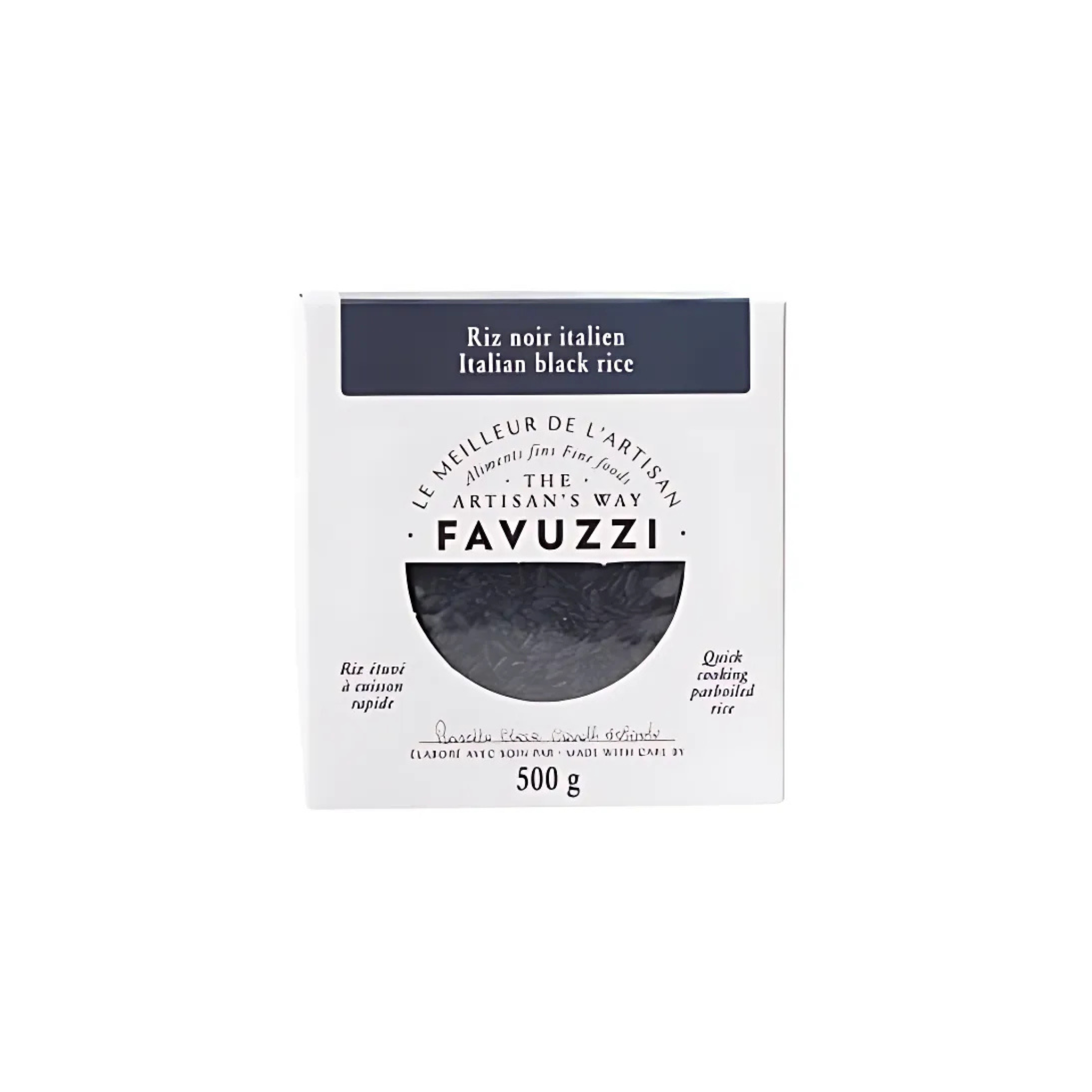 Riz noir italien 500 g - Favuzzi