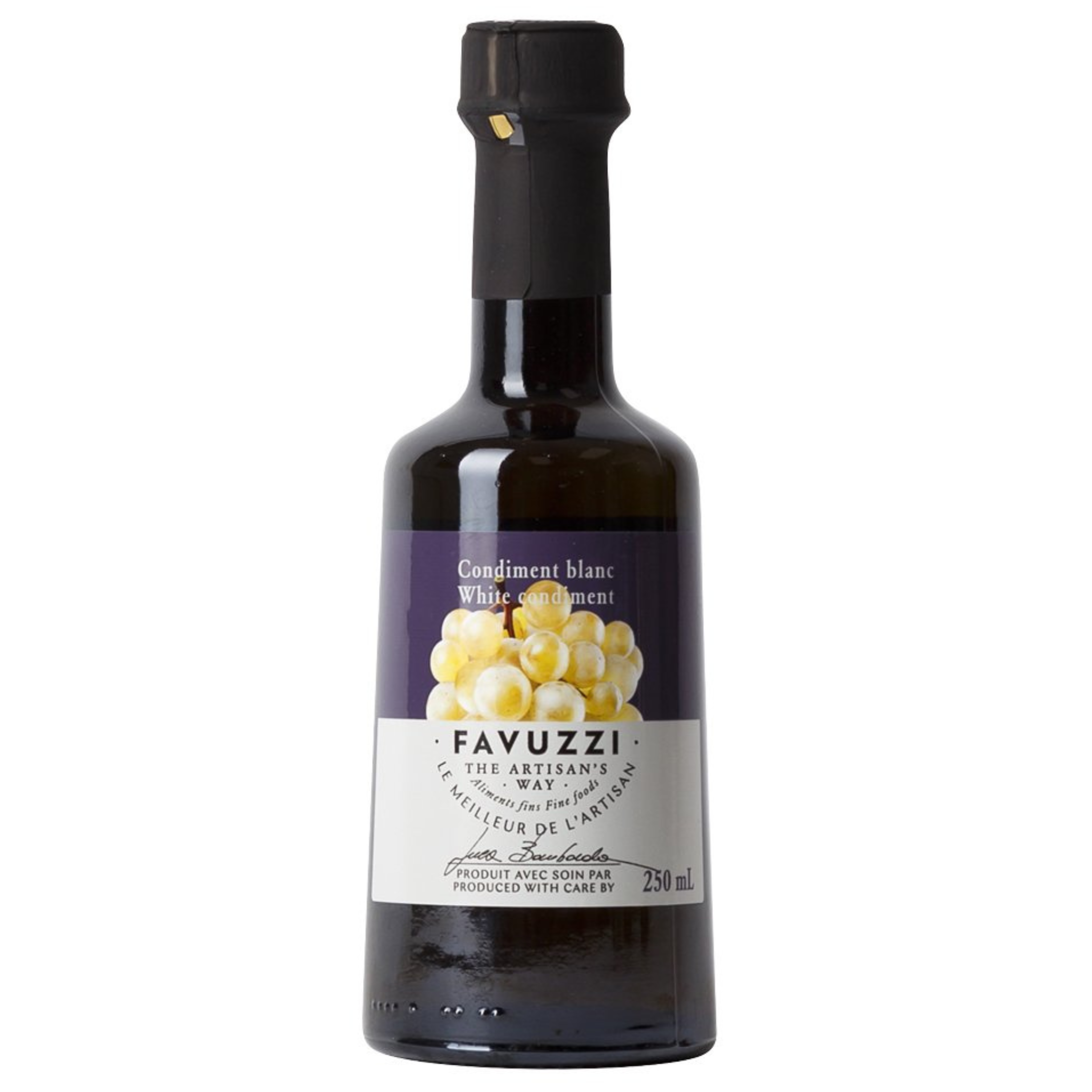 White balsamic vinegar 250ml - Favuzzi
