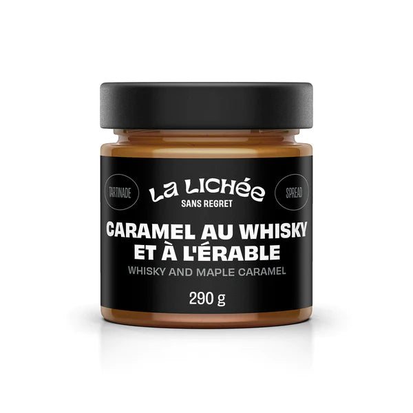Caramel au whisky et à l'érable 290g - La Lichée