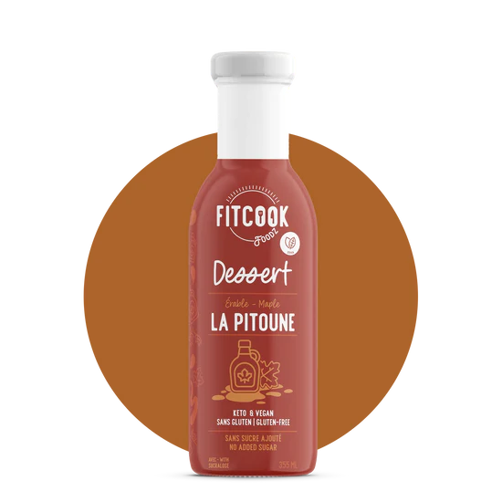 Sauce Dessert La Pitoune 355ml - Le Fit Cook