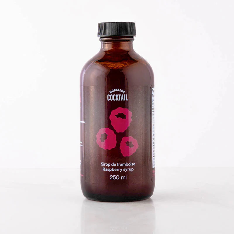 Sirop de framboise 250ml - Monsieur cocktail