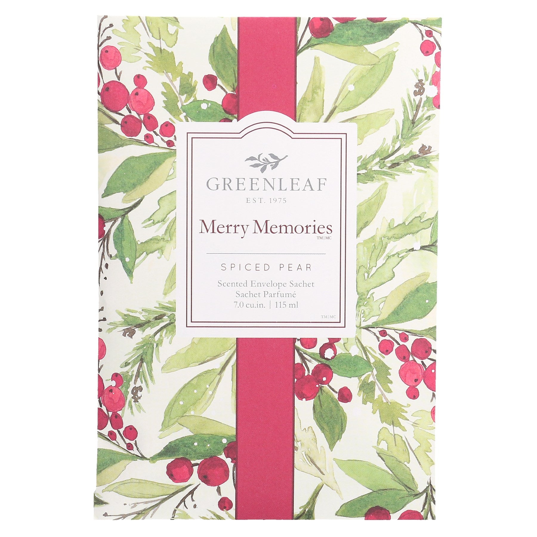 Sachet parfumé Joyeux souvenirs 115ml - Greenleaf