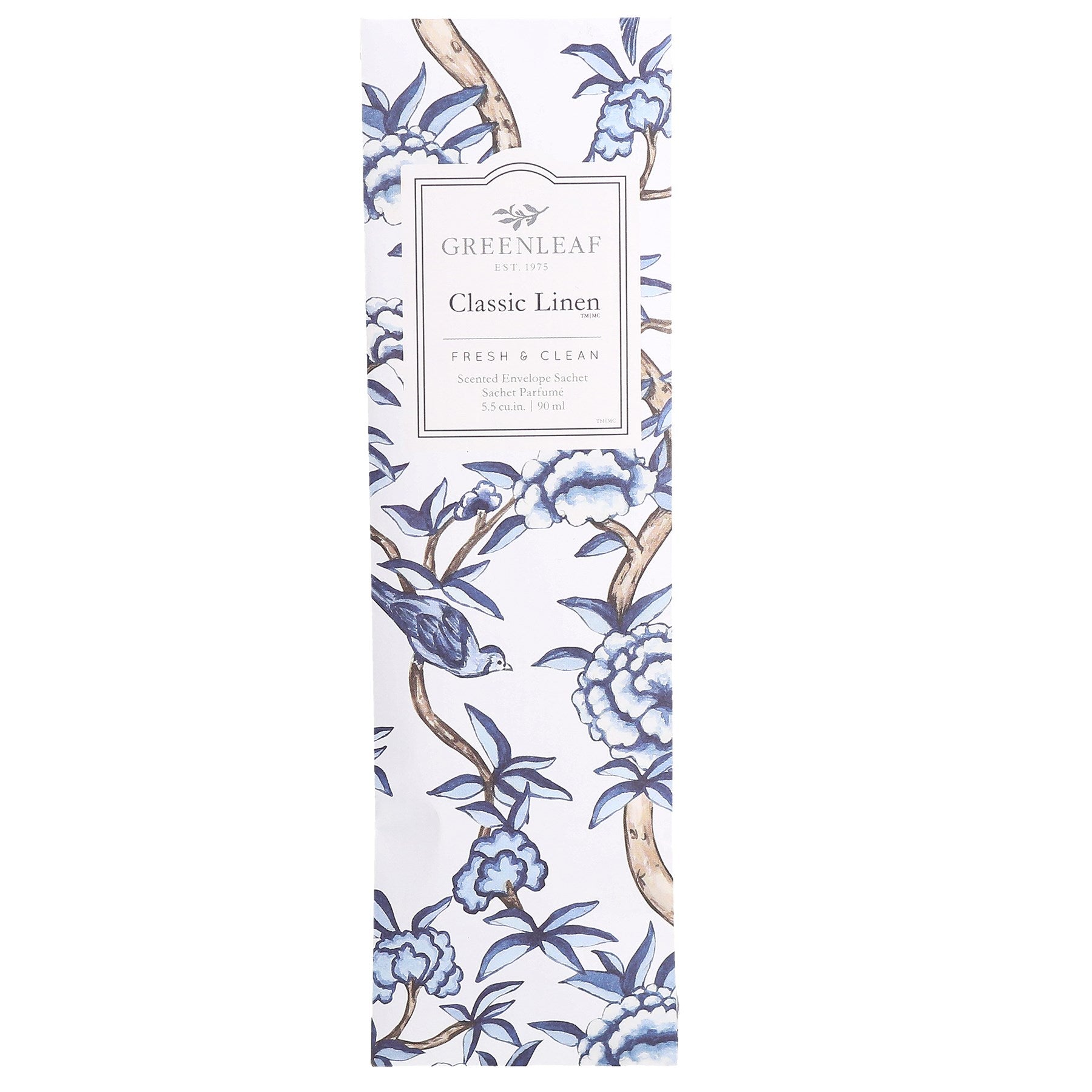Sachet parfumé Lin classique 90ml - Greenleaf