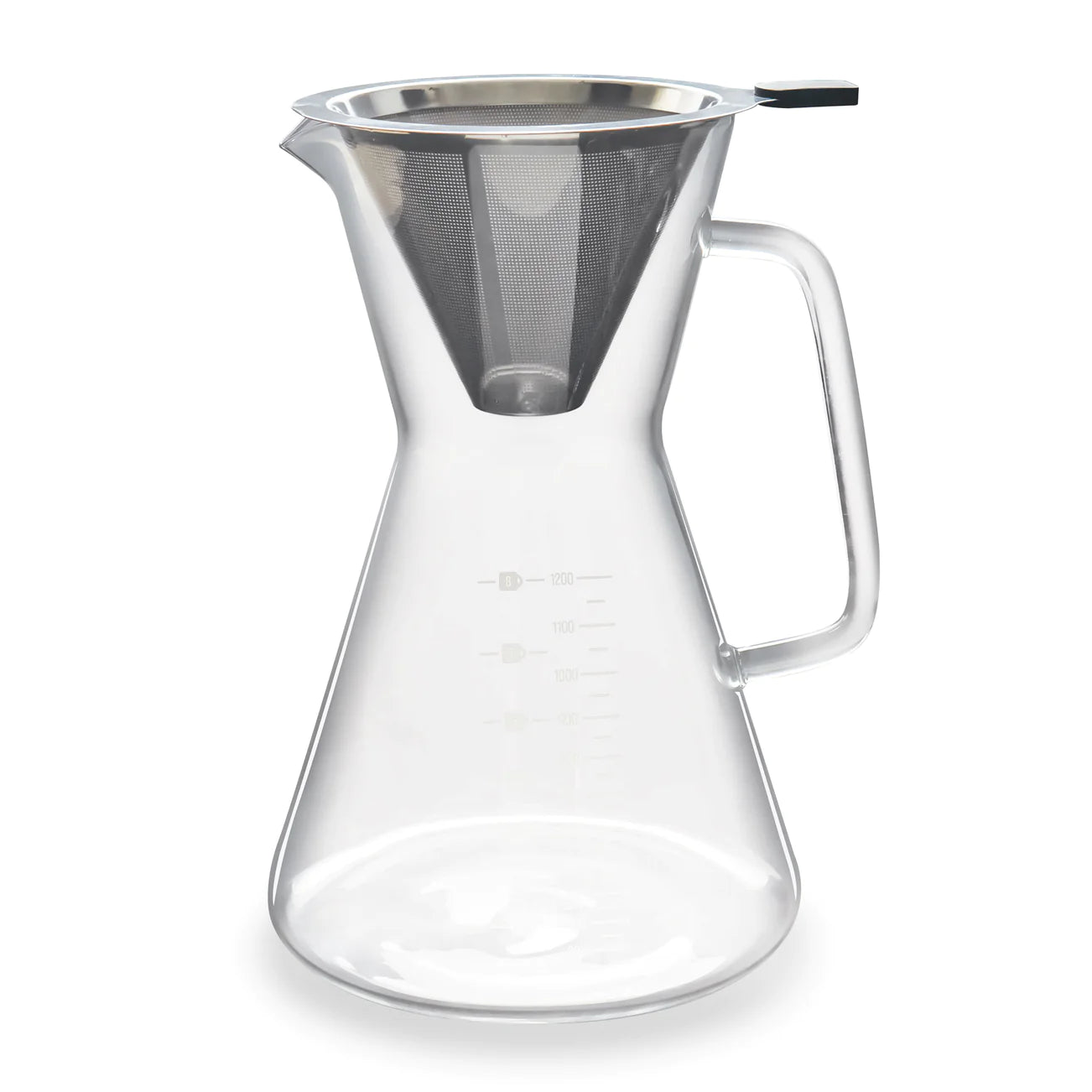 1.2L glass coffee carafe