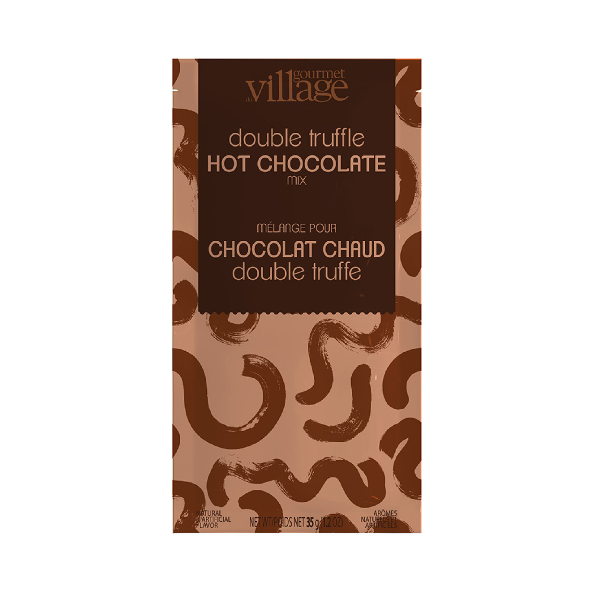 Mélange pour chocolat chaud double truffe 35g - Gourmet du village