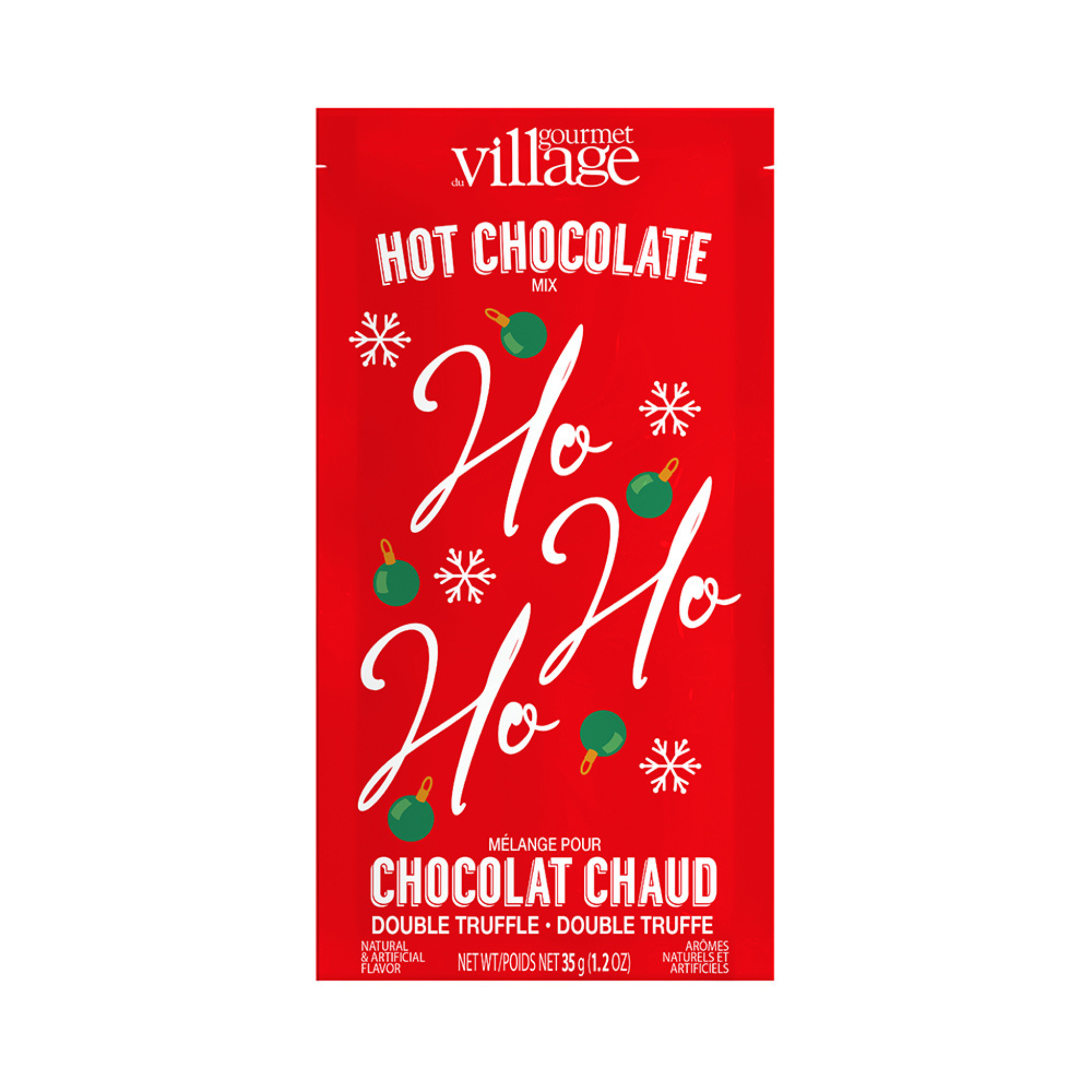 Mélange pour chocolat chaud Ho Ho Ho 35g - Gourmet du village