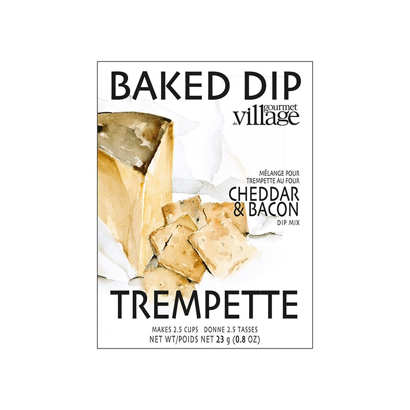 Mélange à trempette Cheddar et bacon 23g - Gourmet du village