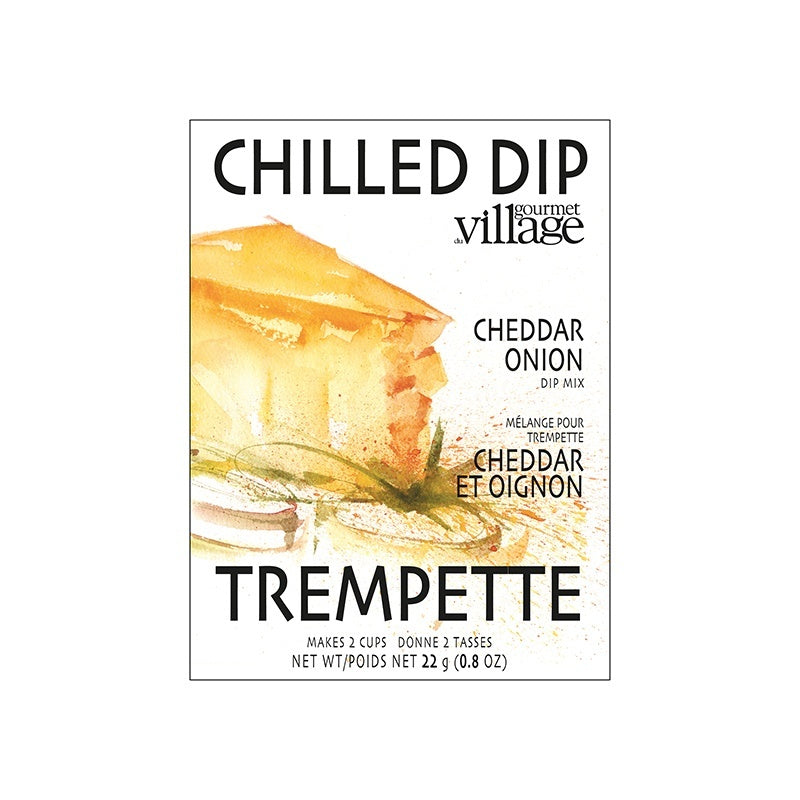 Mélange à trempette Cheddar et oignon 22g - Gourmet du village