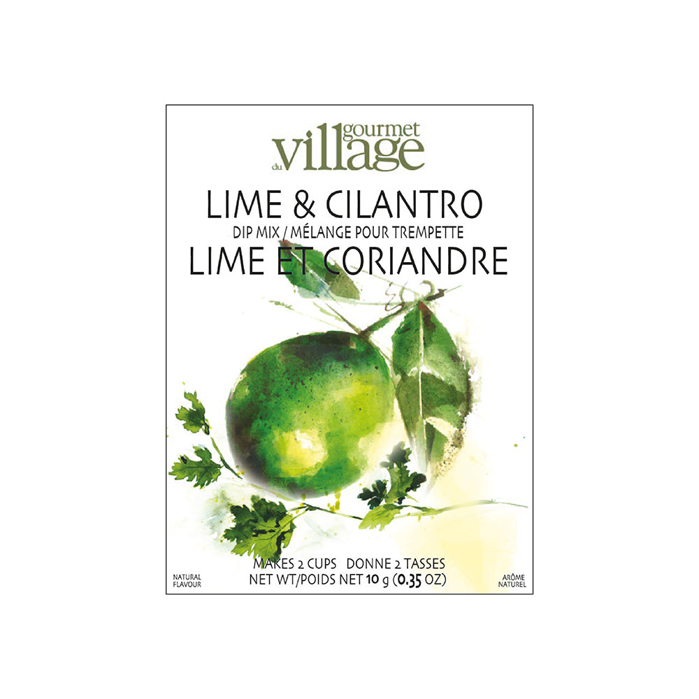 Mélange à trempette Lime et coriandre 10g - Gourmet du village